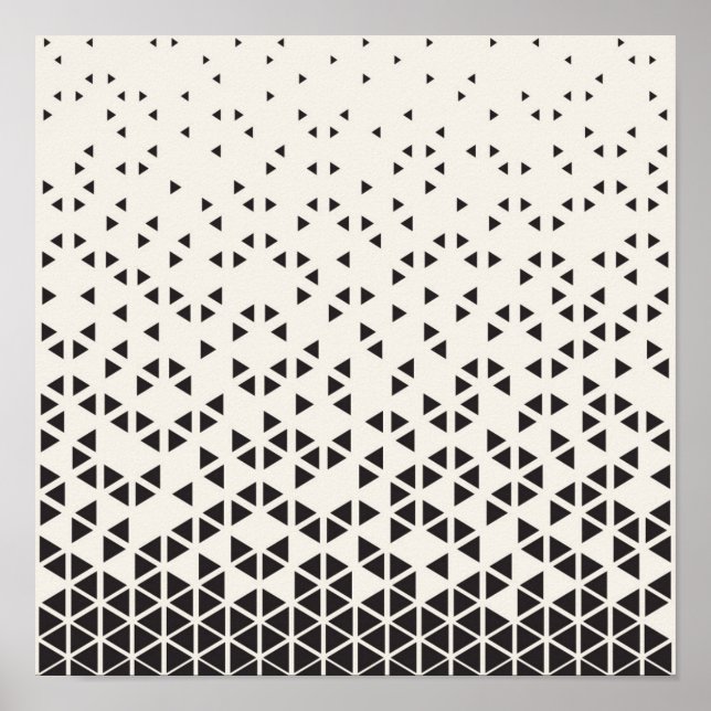 Póster Abstract Geometric Design (Frente)