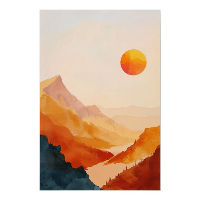 Póster Abstract Heaven (Anverso)