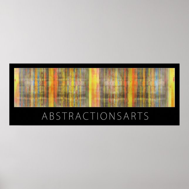 Póster Abstract Modern Arts Poster Print (Frente)
