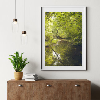 Póster Abstract Nature Wall Art – Modern Landscape Poster