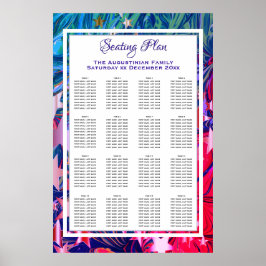 Póster ABSTRACT Navidades Estrellas de 160 plazas