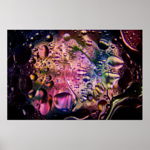 Póster Abstract Psychedelic Poster 1