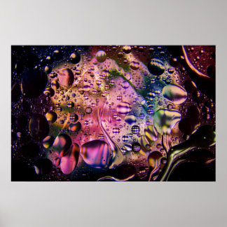 Póster Abstract Psychedelic Poster 1