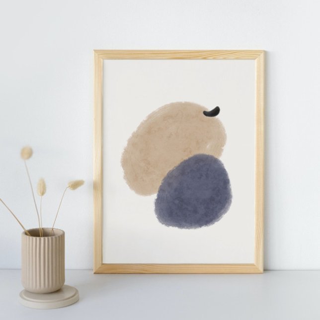 Póster Abstract Watercolor Geometrical, Abstract, Minimal (Subido por el creador)