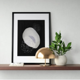 Póster Abstract Watercolor Geometrical, Abstract, Minimal