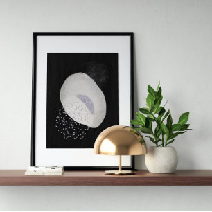 Póster Abstract Watercolor Geometrical, Abstract, Minimal