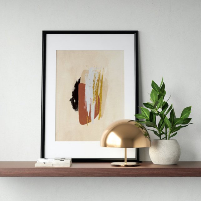 Póster Abstract Watercolor Geometrical, Abstract, Minimal (Subido por el creador)