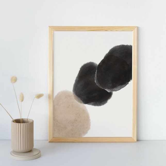 Póster Abstract Watercolor Geometrical, Abstract, Minimal (Subido por el creador)