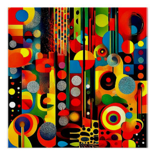 Póster Abstracta Psychedelica