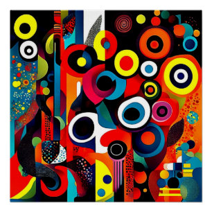 Póster Abstracta Psychedelica