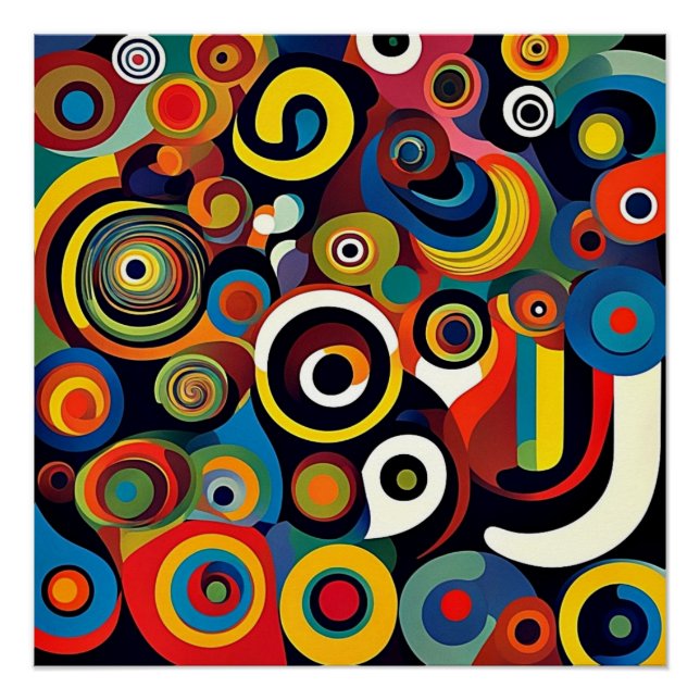 Póster Abstracta Psychedelica 14 (Anverso)