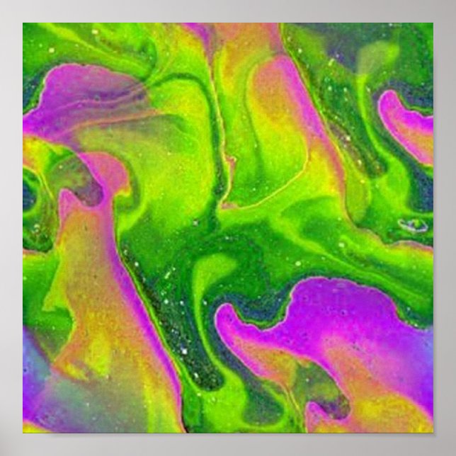 Póster abstracto (Frente)