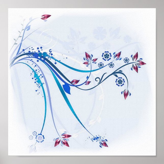 Póster abstracto (Frente)