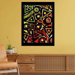 Póster abstracto