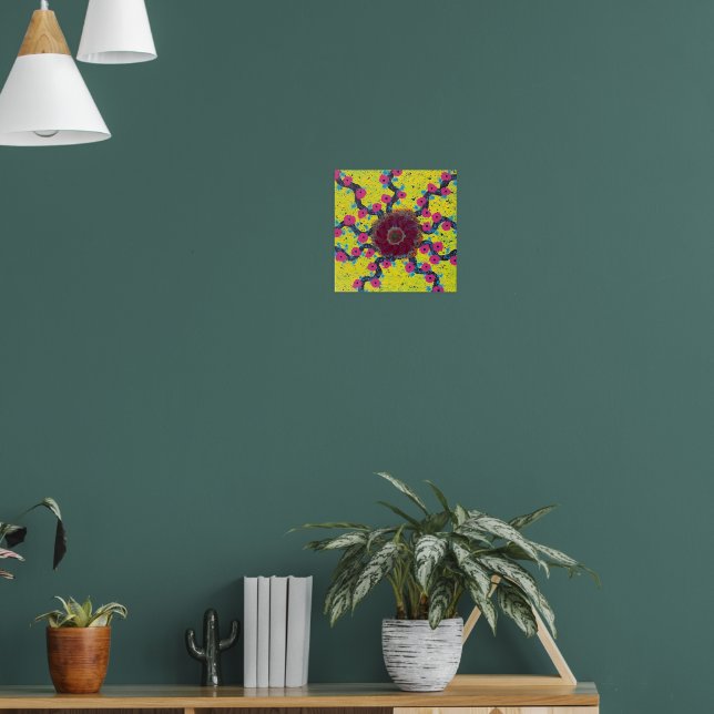 Póster abstracto (Salón 1)