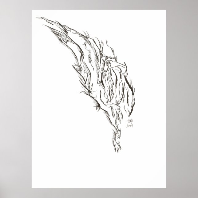 Póster abstracto (Frente)