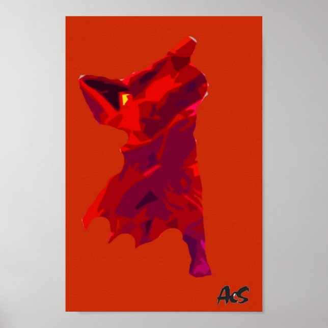 PÓSTER ABSTRACTO DANCER (Frente)