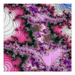 PÓSTER ABSTRACTO DE AGUA