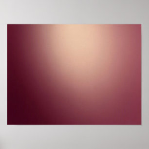 Póster abstracto de gradiente suave rosa rubor bor