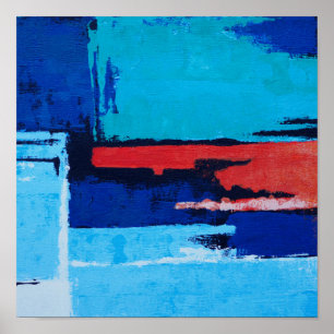 Póster Abstracto espantoso -