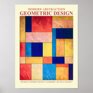 Póster Abstracto Geométrico N.º 2