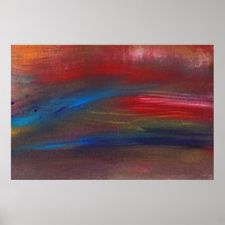 Póster Abstracto - Guash - Sabana