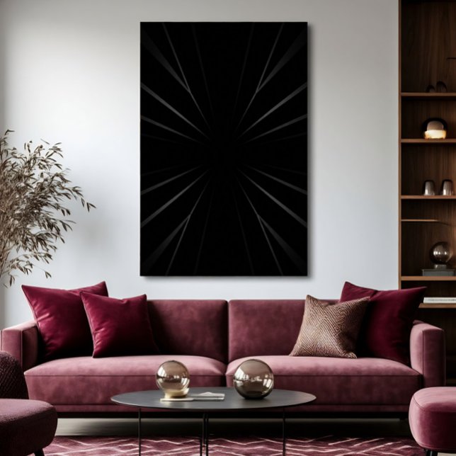 Póster Abstracto Oscuro Radial (Subido por el creador)