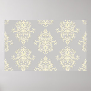 Póster abstracto, sin costuras, africano, asia, diseño as