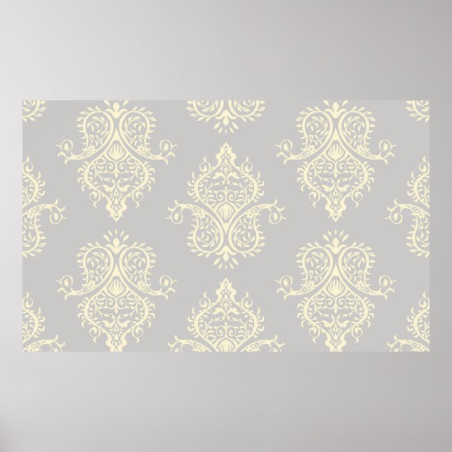 Póster abstracto, sin costuras, africano, asia, diseño as (Frente)