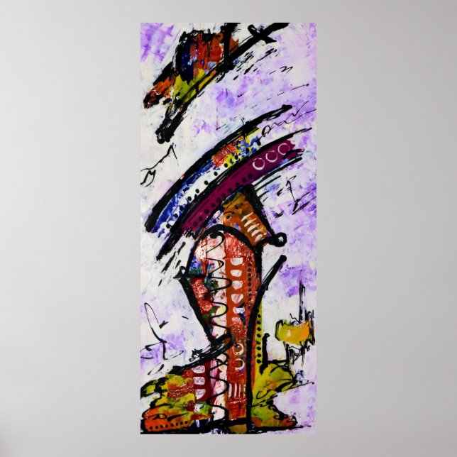 Póster Abstracto XXXV (Frente)