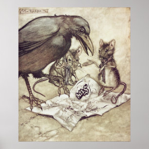 Póster ¡Absurdo! "lloró Solomon en una rabia "