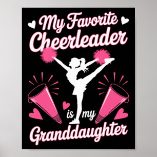 Póster Abuela Animando El Porrista Favorito Es Grandioso
