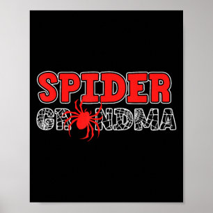 Póster Abuela araña cumpleaños Spidey familia coordinando