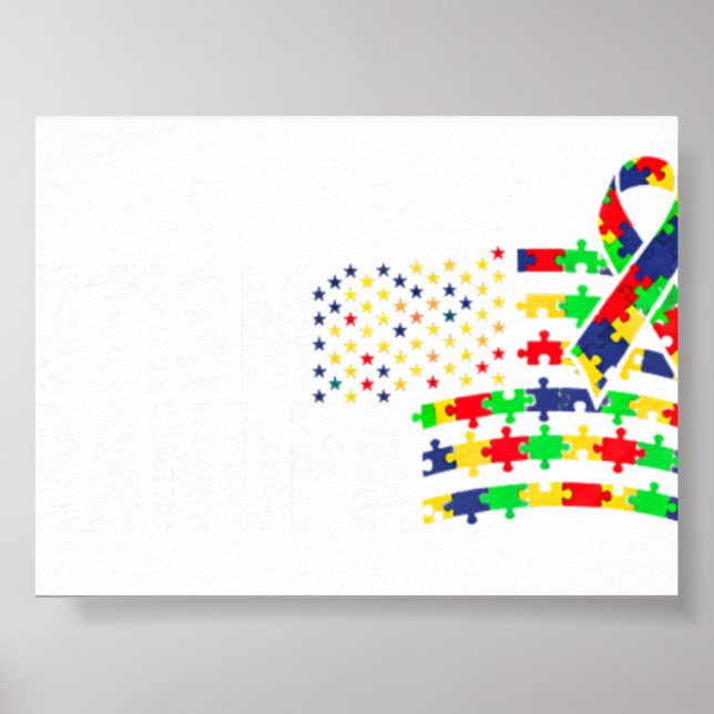 Póster Abuela Conciencia del Autismo (Frente)