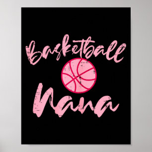 Póster Abuela de baloncesto mamá linda abuela deportes ab