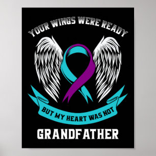 Póster Abuela De Conciencia Sobre El Suicidio De La Cinta