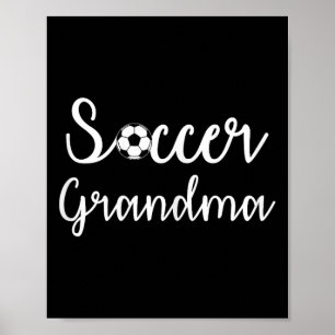 Póster Abuela de fútbol