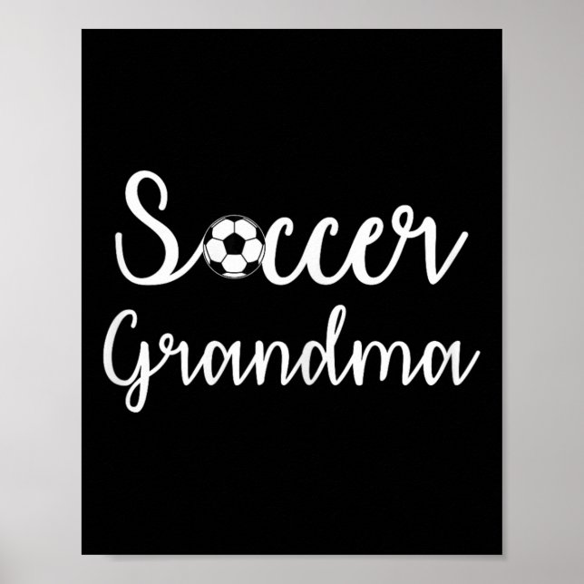 Póster Abuela de fútbol (Frente)