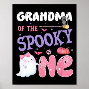 Póster Abuela De La Famosa Primera Halloween De Cumpleaño