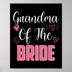 Póster Abuela De La Novia Familia Matrimona Esposa Del Pa