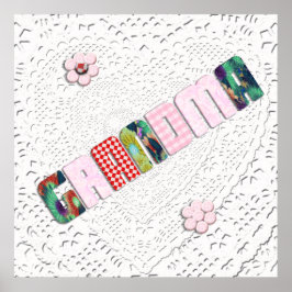 Póster "Abuela" De Papeleo