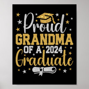 Póster Abuela De Un Cl De 2024 Graduada Nana
