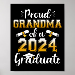 Póster Abuela De Una Licenciatura Superior De 2024