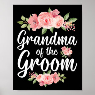 Póster Abuela del novio Abuela Flores Abuela del novio