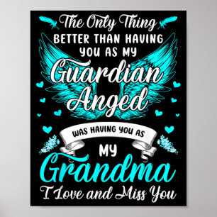 Póster Abuela es Ángel de la Guarda Extraño a Abuela En