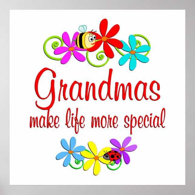 Póster Abuela especial (Frente)