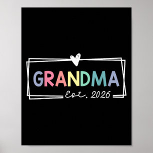 Póster Abuela Este 2026 Promovida A Abuela 2026 Para Gran