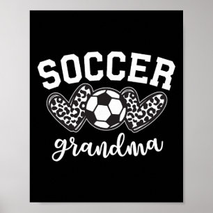 Póster Abuela Fútbol Abuela Fútbol Día de Juego Día de la
