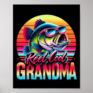 Póster Abuela Genial Regalos del Día de la Madre Divertid