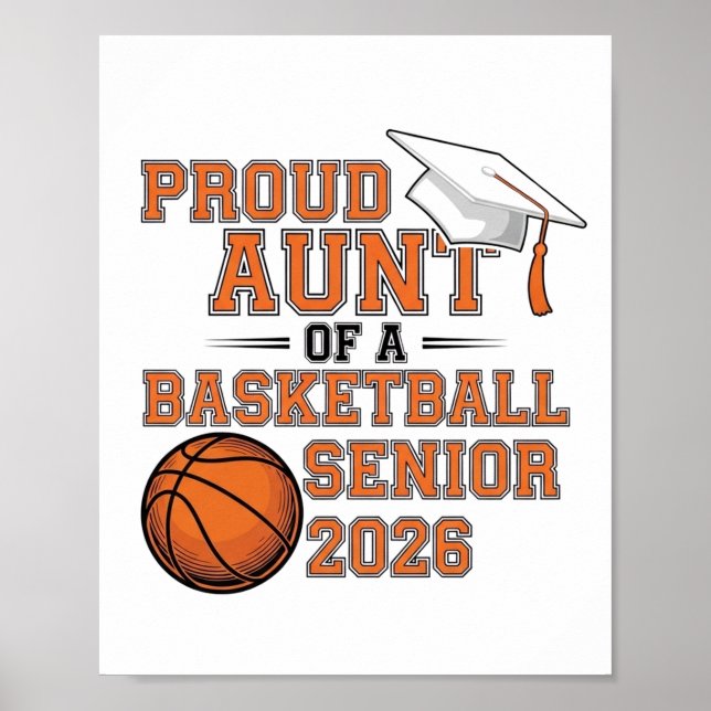Póster Abuela orgullosa de una clase de fútbol de 2026 (Frente)